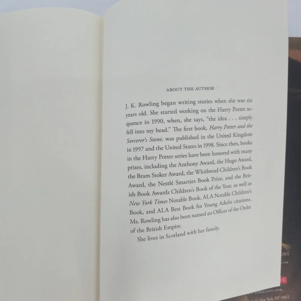 ERROR COPY Harry Potter and the Deathly Hallows 1st First Edition COLLECTIBLE